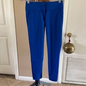 ❤️XOXO Womens Skinny Curvy Fit Ankle Pants, Blue 0/0 Royal Blue dressy